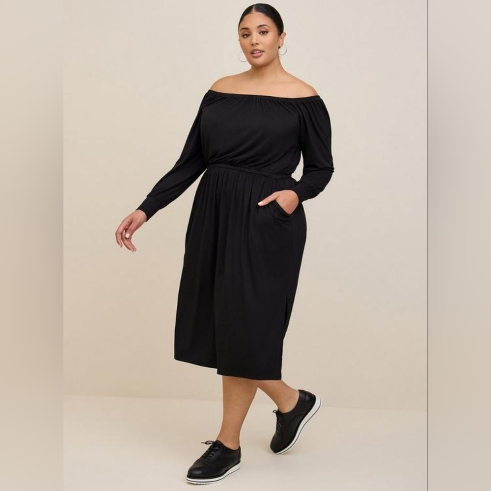 Torrid Super Soft slit dress size 3X